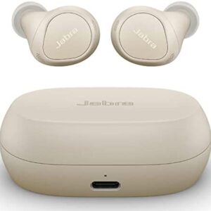 Jabra Elite 7 Pro in Ear Bluetooth Earbuds - Adjustable Active Noise Cancellation True Wireless Buds in a Compact Design MultiSensor Voice Technology for Clear Calls - Gold Beige