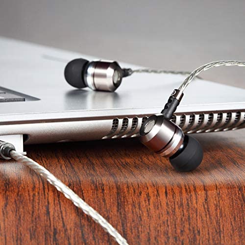 sephia SP3060 Earbuds Wired in Ear Headphones with Tangle-Free Cord Noise Isolating Earphones Deep Bass Case Ear Buds 3.5 mm Jack Plug - Image 8