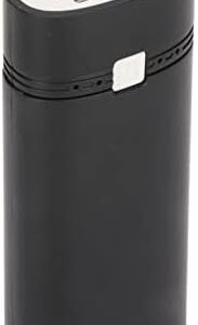 2x18650 DIY Power Bank, Safe Fashionable Portable Reliable USB Power Bank Lightweight Universal for Smartphone (Black)