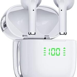 Bluetooth Headphones 50Hrs Playtime with Wireless Charging Case