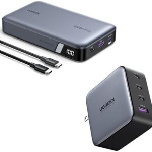 UGREEN 100W 20000mAh Power Bank Bundle with 100W USB C Charger