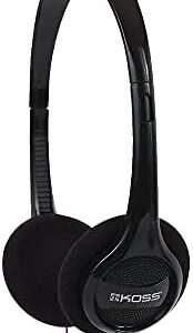Koss KPH7 Lightweight Portable Headphone, Black