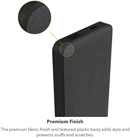 mophie Powerstation with PD Power Bank - 10,000 mAh Large Internal Battery, (1) USB-A Port and (1) 18W USB-C PD Fast Charging Input/Output Port, Travel-Friendly, Includes USB-A to USB-C Power Cord - Image 5