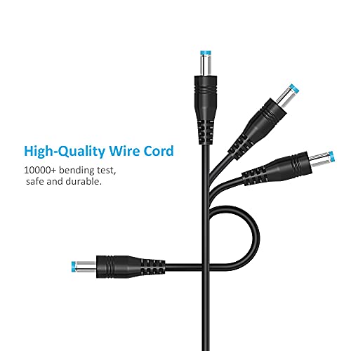 Universal 5V DC 5.5 2.1mm Jack Charging Cable Power Cord, USB to DC Power Cable with 14 Interchangeable Plugs Connectors Adapters Compatible with 5V Devices Max Support 3A - Image 5