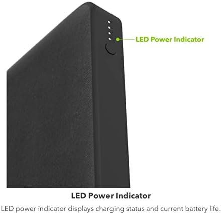 mophie Powerstation with PD Power Bank - 10,000 mAh Large Internal Battery, (1) USB-A Port and (1) 18W USB-C PD Fast Charging Input/Output Port, Travel-Friendly, Includes USB-A to USB-C Power Cord - Image 7