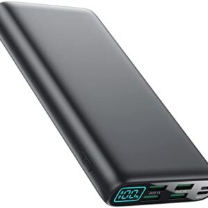 Portable Charger 38800mAh,LCD Display Power Bank,4 USB Outputs Battery Pack Backup, USB-C in&out Dual Input Phone Charging Compatible with iPhone 15/14/13 Pro Max/12,Android Samsung Galaxy Pixel Nexus