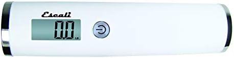 Escali Velo 11050W Hanging Digital Readout Portable Travel Compact Luggae Scale, 110lb Capacity, White - Image 3
