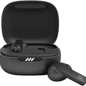 JBL Live Pro TWS 2: 40 Hours of Playtime, True Adaptive Noise Cancelling, Smart Ambient, and Beamforming mics (Black), Small