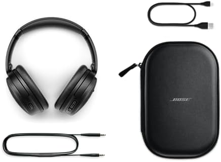 Bose QuietComfort Wireless Noise Cancelling Headphones, Bluetooth Over Ear Headphones with Up To 24 Hours of Battery Life, Black - Image 6