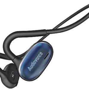 OpenComfy CF202 Next-Gen Running Headphones, Wireless Bluetooth Open Ear Headphones for Sports Gym Workout, 4-in-1 Advantages: Ultra Comfort, Superior Sound, Secure Fit, Ambient Awareness.