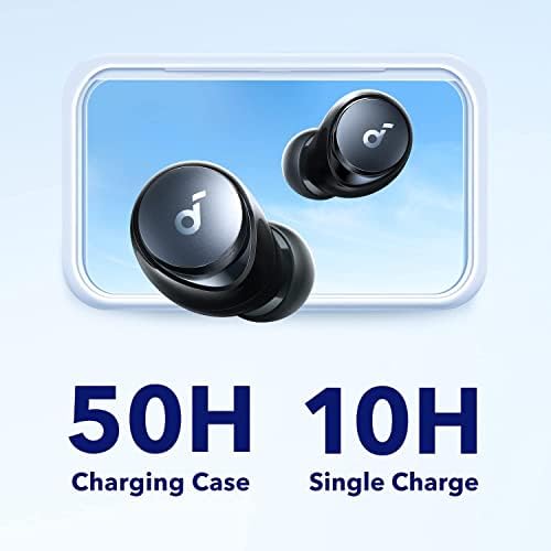 Soundcore by Anker Space A40 Adaptive Active Noise Cancelling Wireless Earbuds, Reduce Noise by Up to 98%, Ultra Long 50H Playtime, 10H Single Playtime, Hi-Res Sound, Comfortable Fit, Wireless Charge - Image 4