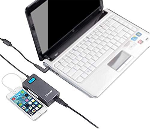 Slim Universal Laptop Charger Replacement AC Adapter 70W with Multi Connectors for HP BM Lenovo Thinkpad Dell Sony Fujitsu Acer Delta Gateway Toshiba Liteon Samsung Notebooks Ultrabook and More Black - Image 2