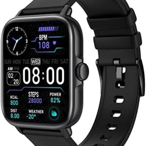 Smart Watch (Answer/Make Call), 1.7" Smartwatch Fitness Tracker for Android and iOS Phones with Heart Rate Sleep Tracking, 28 Sport Modes, Blood Oxygen, Ai Voice Control,Fitness Watch for Women Men