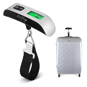 Digital Luggage Scale - Travel Digital Luggage Weight Scale - Portable Luggage Bag Weight Suitcase Scale - Travel Weight Luggage Scales Suitcase Weighing Scale - Luggage Baggage Weight Scale
