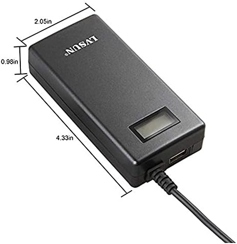 Slim Universal Laptop Charger Replacement AC Adapter 70W with Multi Connectors for HP BM Lenovo Thinkpad Dell Sony Fujitsu Acer Delta Gateway Toshiba Liteon Samsung Notebooks Ultrabook and More Black - Image 7