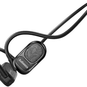 OpenComfy CF201 Wireless Running Headphones | Bluetooth | Open-Ear Headphones | 4-in-1 Advantage: Superior Sound | Ultimate Comfort | Secure Fit | Ambient Awareness | Black