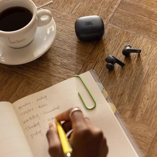 JBL Live Pro TWS 2: 40 Hours of Playtime, True Adaptive Noise Cancelling, Smart Ambient, and Beamforming mics (Black), Small - Image 2