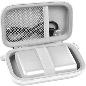 ALLPRIMO Case Compatible with Anker for PowerCore 10000 Portable Charger 10000mAh Power Bank. Battery Pack Charger Storage Holder for Anker Nano Power Bank (Box Only)- White