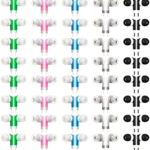 100 Pack Kids Earbuds Wired Earphones Wired Earbuds Multipack Earbuds Earphones Headphones Earbuds for School Library Museum Classroom Students