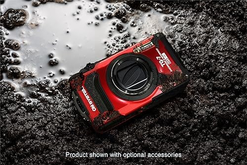 OM SYSTEM Tough TG-7 Digital Camera - Red - Image 9