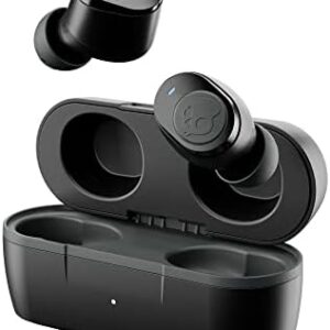 Skullcandy Jib True 2 In-Ear Wireless Earbuds, 32 Hr Battery, Microphone, Works with iPhone Android and Bluetooth Devices - Black