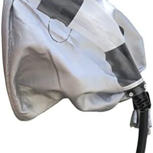 Electric Car Charger Port Cover, Universal Ev Charger Cover Energy Vehicle Charger Protector Cover New Energy Vehicle Charging Port Protector Compatible with Most Power Ev Chargers Port