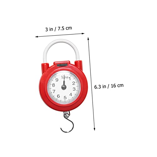 Balacoo Spring Balance Portable Luggage Scale Bag Weighing Scale for Luggage Bag Weight Scale Luggage Weight Scale Portable Bag Scale Luggage Weight Scale with Hook Hand Scale Travel Scale - Image 2