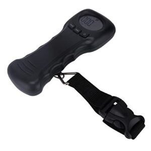 Fishing Luggage Scale Fishing Scale Digital Scale Electronic Scales for Body Weight Digital Luggage Scale Backlit LCD Display Scale Portable Luggage Scale Number Weighing Scale Bag