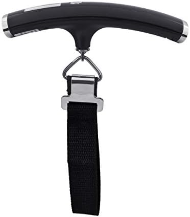 Escali Vello 11050B Hanging Digital Readout Portable Travel Compact Luggae Scale, 110lb Capacity, Black - Image 2