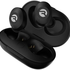 Raycon Everyday Bluetooth Wireless Earbuds (2023 Edition) with Microphone- Stereo Sound in-Ear Bluetooth Headset True Wireless Earbuds 32 Hours Playtime (Matte Black)