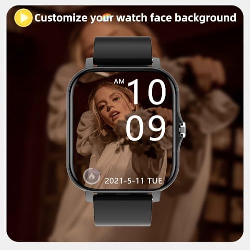 Smart Watch for Women Men(Answer/Make Calls) 1.83", Smartwatch for iOS and Android,Fitness Tracker Watch IP67 Waterproof, Heart Rate, Sleep Monitor and Steps Calories Counter (Pink) - Image 5