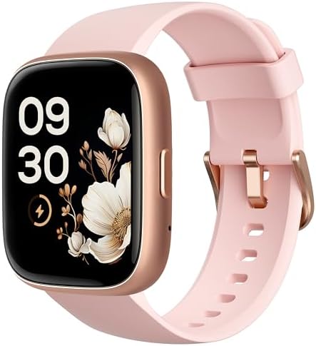 Smart Watch for Women, Alexa Built-in 1.83" Fitness Tracker with Answer/Make Calls, Fitness Watch with Heart Rate/Sleep Tracker/100 Sports/IP68 Waterproof Smartwatch Compatible Android iOS