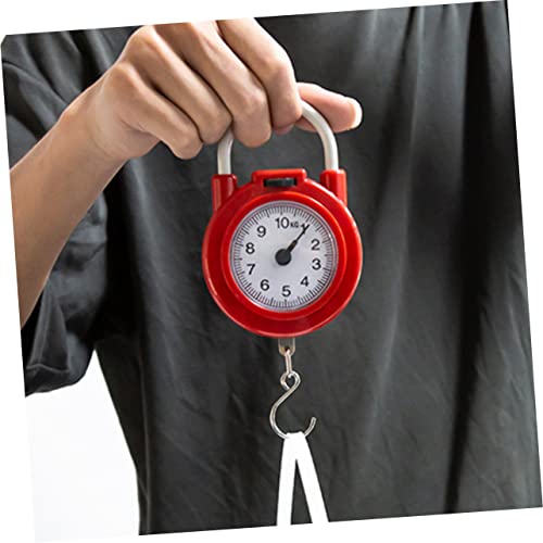 Balacoo Spring Balance Portable Luggage Scale Bag Weighing Scale for Luggage Bag Weight Scale Luggage Weight Scale Portable Bag Scale Luggage Weight Scale with Hook Hand Scale Travel Scale - Image 3