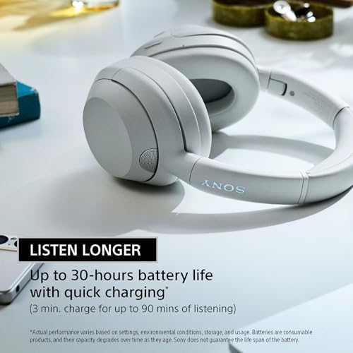 Sony ULT WEAR Noise Canceling Wireless Headphones with Alexa Built-in, Massive Bass and Comfortable Design, Black - Image 6