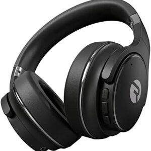 Raycon The Everyday Wireless Bluetooth Over Ear Headphones, with Active Noise Cancelling, Awareness Mode and Built in Microphone, IPX 4 Water Resistance, 38 Hours of Battery Life (Black)