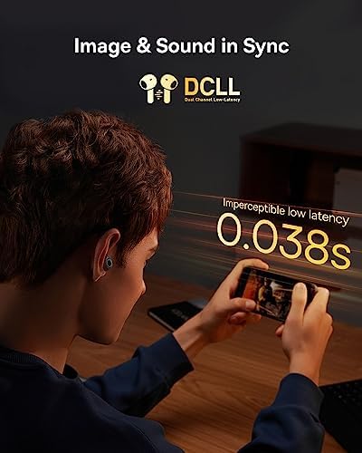 Baseus Active Noise Cancelling Wireless Earbuds, Reduce Noise by Up to 95%, 140H Playtime, IPX6 Waterproof, Deeper Bass, 4 ENC Mics, Comfortable Fit, Bluetooth 5.3 Ear Buds - Bowie MA10 Upgraded - Image 8