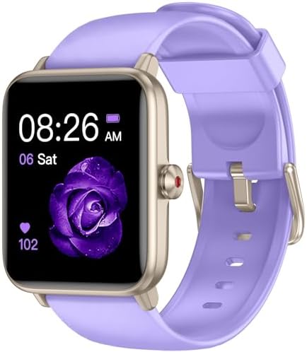 Smart Watch, Fitness Tracker with Heart Rate Monitor, Blood Oxygen, Sleep Tracking, 1.5 Inch Touchscreen Smartwatch for Android iOS Swimming Waterproof Pedometer Step Calories Tracker for Women Men - Image 8