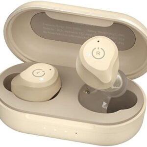 TOZO NC9 Hybrid Active Noise Cancelling Wireless Earbuds, in Ear Headphones IPX6 Waterproof Bluetooth 5.3 Stereo Earphones, Immersive Sound Premium Deep Bass Headset Khaki