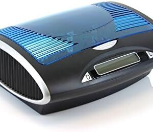 Tenergy Smart Battery Charger for NIMH/NICD AA/AAA/C/D/9V Batteries, LCD Universal Rechargeable Battery Charger with Automatic Charge/Discharge Function & 5V USB Port for Digital Devices