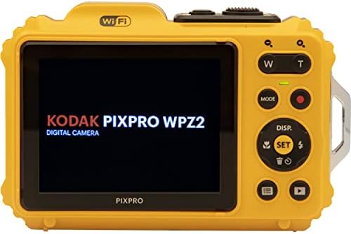 Kodak PIXPRO WPZ2 Rugged Waterproof Digital Camera Bundle with Black Point & Shoot Case + 32GB microSDHC Card (Yellow) Bundle (3 Items) - Image 7