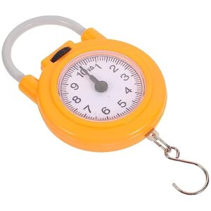 Toddmomy Digital Weight Scale Weighing Scale for Luggage Bag Weight Scale Portable Scale for Luggage Digital Luggage Scale Kitchen Scale Hanging Fishing Scale Metal Travel Suitcase Hook up