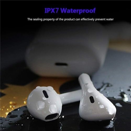 Wireless Earbuds,Wireless Charging Case IPX7 Bluetooth 5.2 with Headphones Touch Control Waterproof Stereo Earphones,Pop-ups Auto Pairing Hi-Fi Stereo Sound Headset for airpod pro iPhone/Android - Image 6