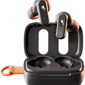 Skullcandy Dime 3 In-Ear Wireless Earbuds, 20 Hr Battery, Microphone, Works with iPhone Android and Bluetooth Devices - Black