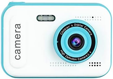 1080P Mini Kids Digital Camera Digital Video Camera for Kids Dual Lens 2.4 Inch IPS Screen Built-in Battery Cute Photo Frames Interesting Games with Neck Strap Birthday