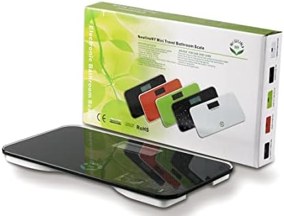 NewlineNY Auto Step On Super Mini Travel Bathroom Scale, 5.25" x 8.5" SBB0638SM (Green) - Image 8