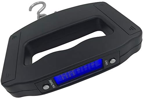 AFUNTA 50Kg 10g LCD Home Electronic Digital Portable Hanging Weight Hook Travel Luggage Scale - Image 3