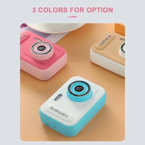 1080P Mini Kids Digital Camera Digital Video Camera for Kids Dual Lens 2.4 Inch IPS Screen Built-in Battery Cute Photo Frames Interesting Games with Neck Strap Birthday - Image 7