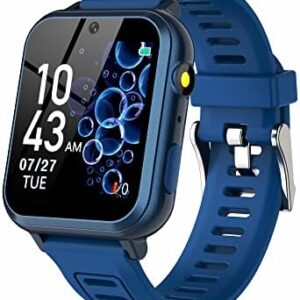 Smart Watch for Kids With 24 Games Alarm Clock, Touchscreen, Calendaring Camera Music Player Time Display Video & Audio Recording, Toys for 3-12 Years Old Boys Toddler