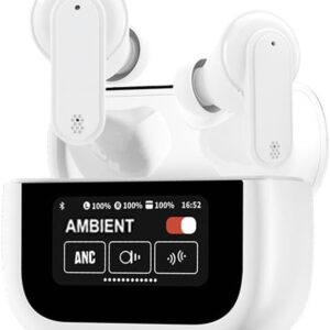 Wireless Earbuds Bluetooth Headphones 40H Play Time 5.3 Bluetooth with Charging Case,Touch Control,IPX7 Waterproof Sweat-Proof Earphones, LED Power Display,in-Ear Headphones for Android/iOS