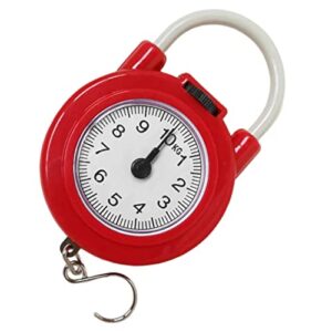 GANAZONO Spring Balance Suitcase Scale for Travel Luggage Weight Scale Portable Bag Weight Scale Bag Weighing Scale for Luggage Hanging Scale Luggage Scales Hand Scale Bag Scale Fruit Scale